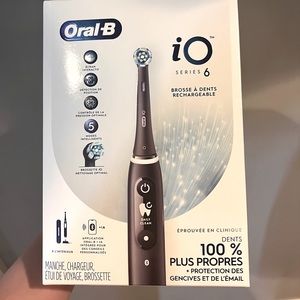 Oral B-iO series 6 rechargeable/smart toothbrush